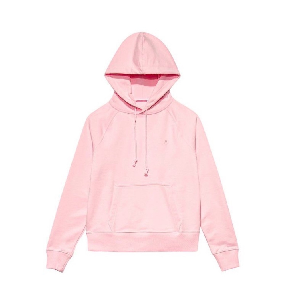 Helmut Lang Classic Embroidered Hoodie 'Light Pink'